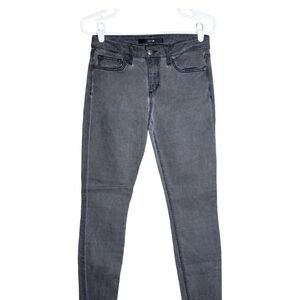 Joe's Jeans Skinny Ankle Jeans Sea Side Charcoal Mid Rise Size 27